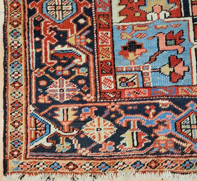 Los 775: Heriz, um 1910, 330 x 240 cm, Zustand C/D – Bild 4