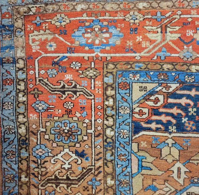 Los 777: Heriz, um 1900, 543 x 336 cm, Zustand C/D – Bild 4