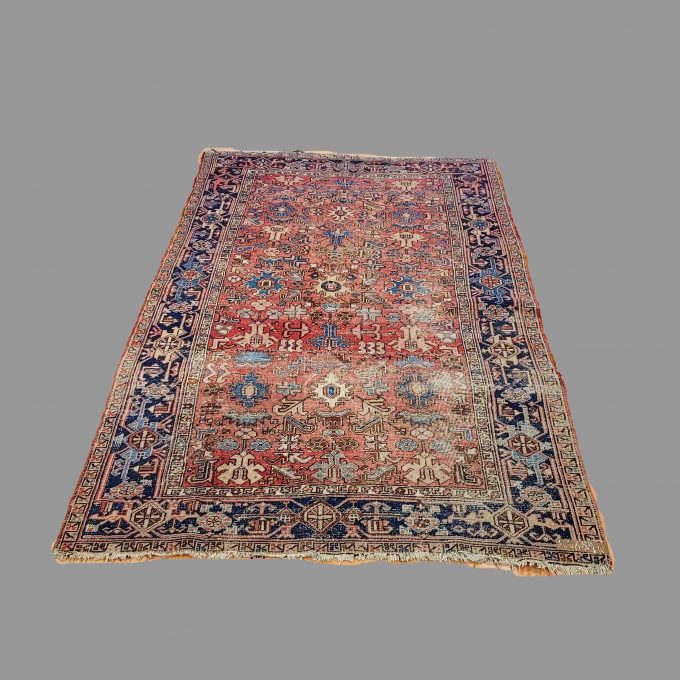 Los 785: Heriz, um 1910, 323 x 213 cm, Zustand D