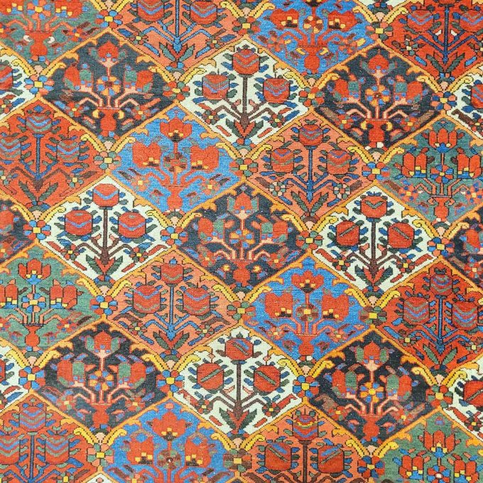 Los 788: Felder-Bachtiar, um 1950, 296 x 209 cm, Zustand C – Bild 4
