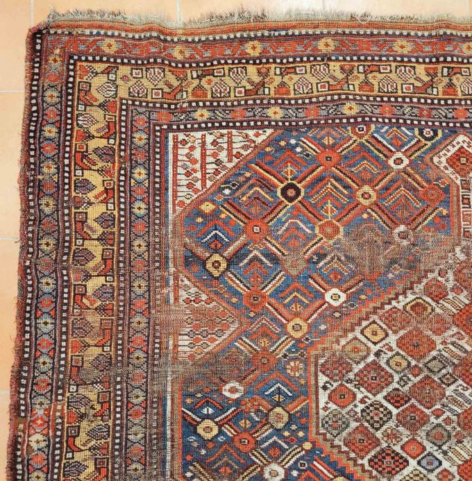 Los 790: Gashgai, um 1910, 320 x 175 cm, Zustand D – Bild 3