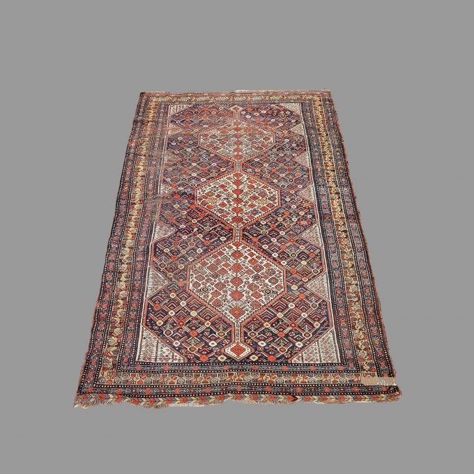 Los 790: Gashgai, um 1910, 320 x 175 cm, Zustand D