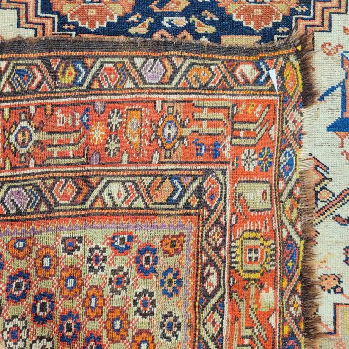 Los 793: Malayer, um 1910, 290 x 161 cm, Zustand C/D – Bild 2