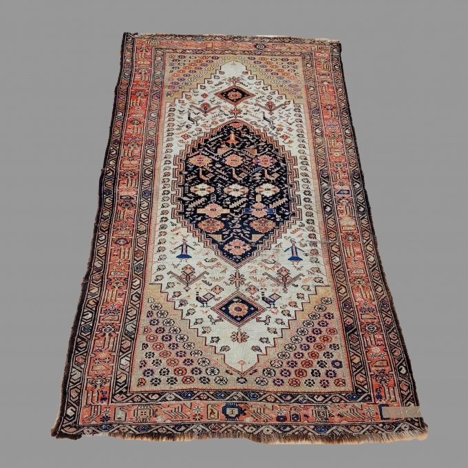 Los 793: Malayer, um 1910, 290 x 161 cm, Zustand C/D