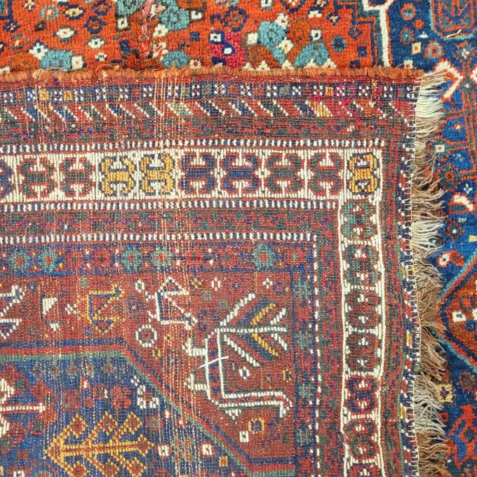 Los 794: Gashgai, um 1930, 260 x 170 cm, Zustand C – Bild 2