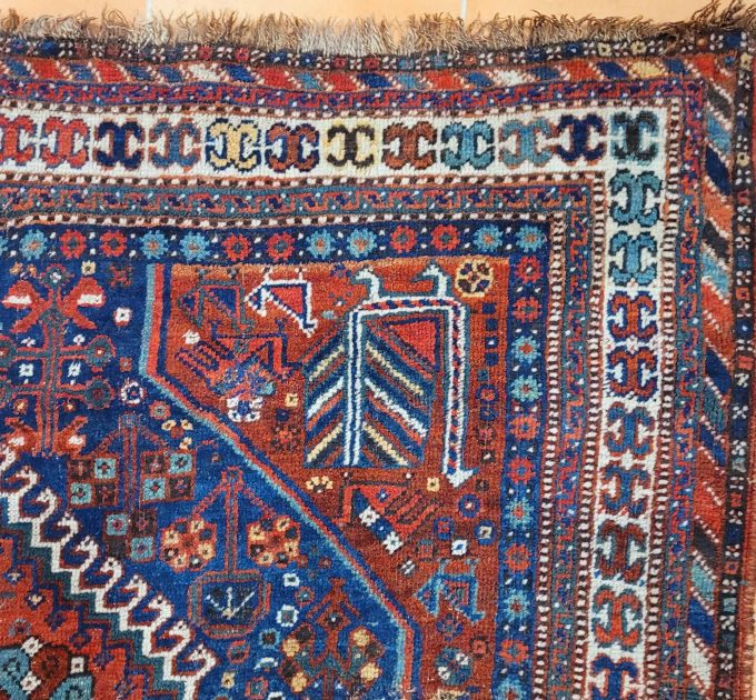 Los 794: Gashgai, um 1930, 260 x 170 cm, Zustand C – Bild 3