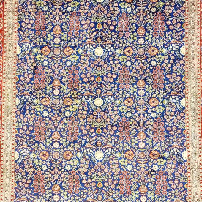 Los 796: Hereke, 20. Jahrhundert, signiert, 242 x 156 cm, Zustand B – Bild 4
