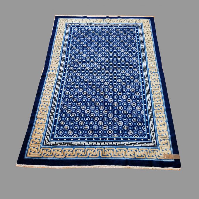 Los 797: Teppich China, um 1920243 x 153 cm, Zustand B/C