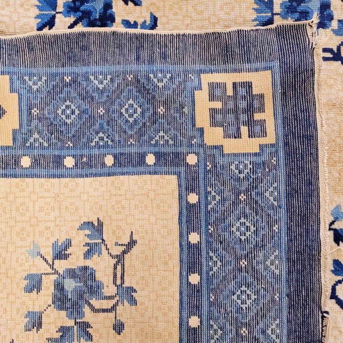 Los 798: Teppich China, um 1920, 237 x 151 cm, Zustand B/C – Bild 2