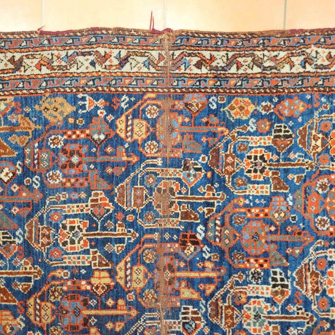 Los 800: Gashgai, um 1900, 217 x 148 cm, Zustand D – Bild 3