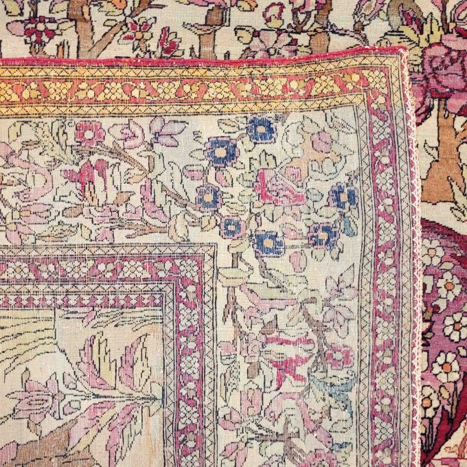 Los 804: Isfahan, um 1910, 205 x 135 cm, Zustand D – Bild 2
