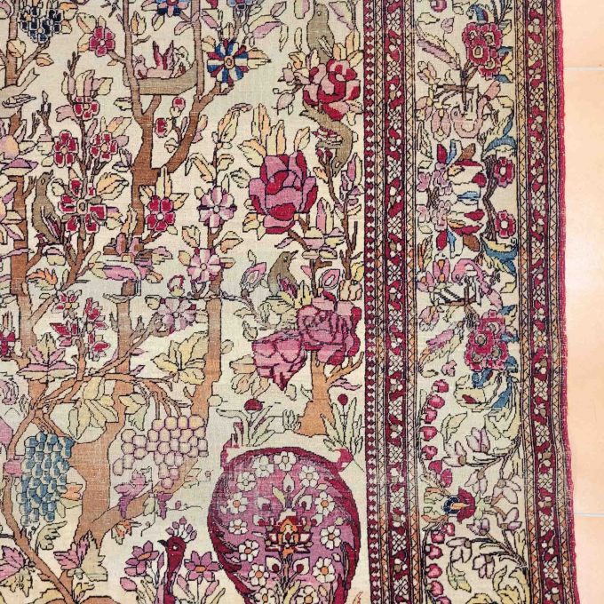 Los 804: Isfahan, um 1910, 205 x 135 cm, Zustand D – Bild 3