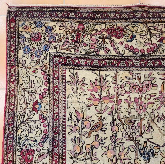 Los 804: Isfahan, um 1910, 205 x 135 cm, Zustand D – Bild 4
