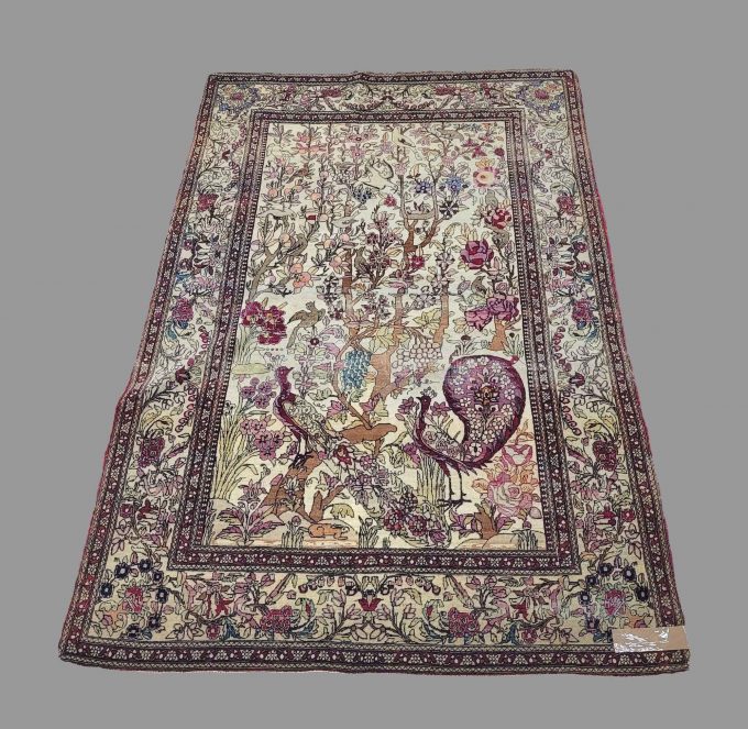 Los 804: Isfahan, um 1910, 205 x 135 cm, Zustand D