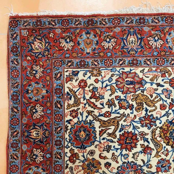 Los 806: Isfahan, um 1920, 205 x 133 cm, Zustand C – Bild 3