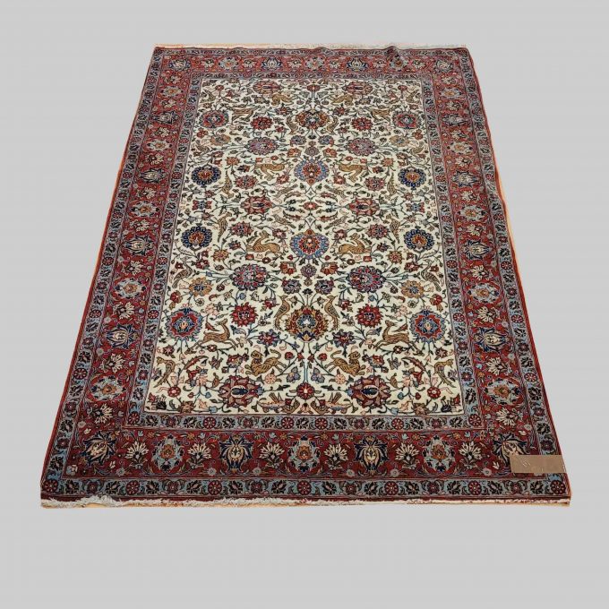 Los 806: Isfahan, um 1920, 205 x 133 cm, Zustand C