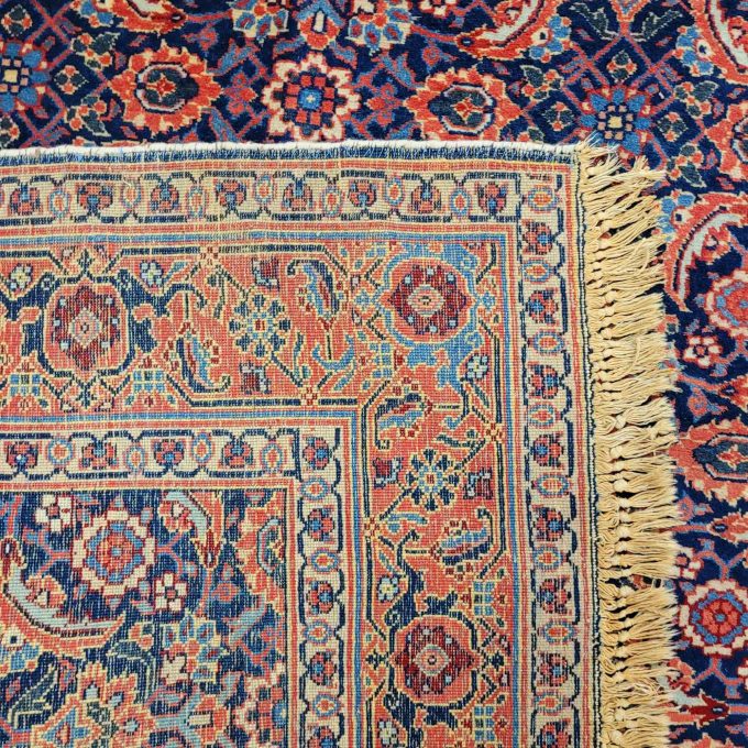 Los 809: Malayer, um 1920, 189 x 138 cm, Zustand B/C – Bild 2