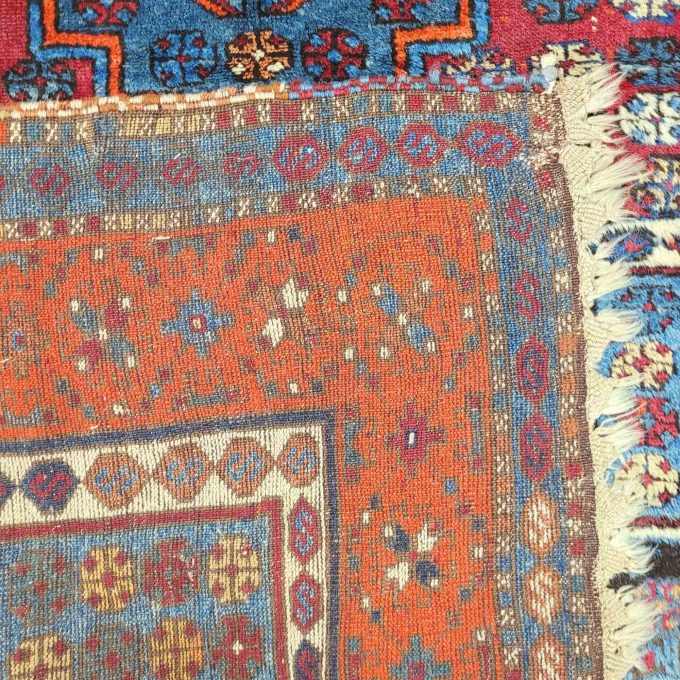 Los 810: Teppich Ostanatolien, um 1880, 198 x 125 cm, Zustand C – Bild 2