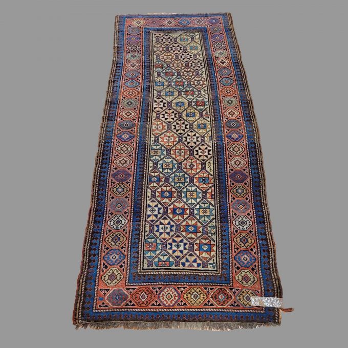 Los 814: Dagestan, um 1900, 279 x 110 cm, Zustand C