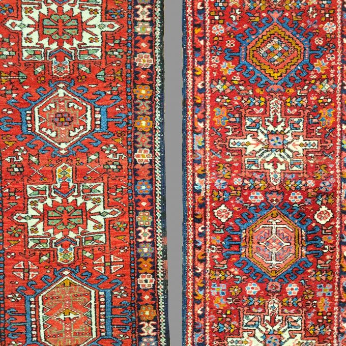 Los 816: Zwei Karadscha, um 1970, 341 x 60 cm bzw. 260 x 67 cm, Zustand B/C – Bild 4