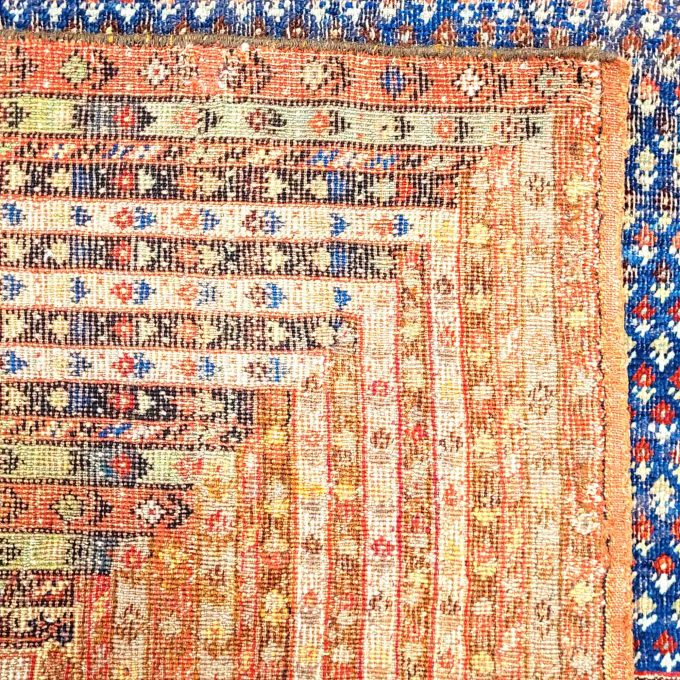 Los 818: Ghiordes, um 1800, 229 x 137 cm, Zustand D (alt restauriert) – Bild 2