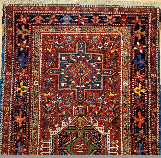 Los 820: Heriz, um 1920, 323 x 96 cm, Zustand C – Bild 3