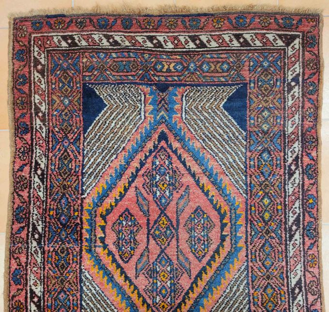 Los 821: Hamadan (Bibikabad), um 1930, 420 x 85 cm, Zustand B/C – Bild 4