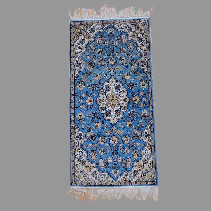 Los 826: Kaschmir, Seide, 125 x 65 cm, Zustand B/C