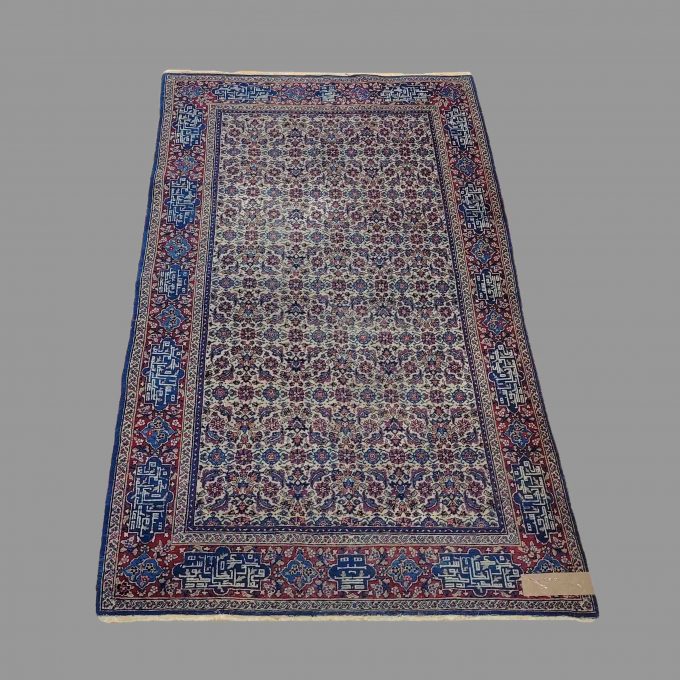 Los 828: Keshan-Mokhtashem, um 1900, 180 x 112 cm, Zustand C