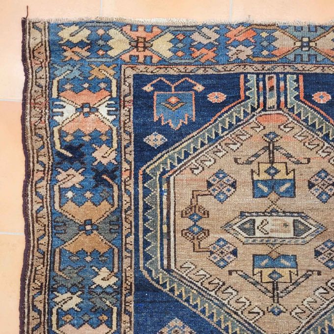 Los 834: Hamadan, um 1920, 162 x 113 cm, Zustand C/D – Bild 3