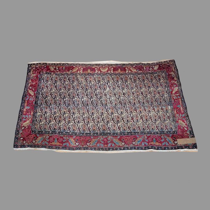 Los 837: Kirman, um 1900, 88 x 157 cm, Zustand D (beschnitten)