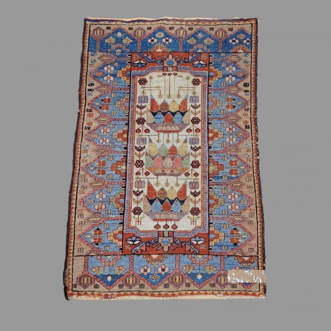Los 838: Kurdi, um 1900, 127 x 83 cm, Zustand C/D