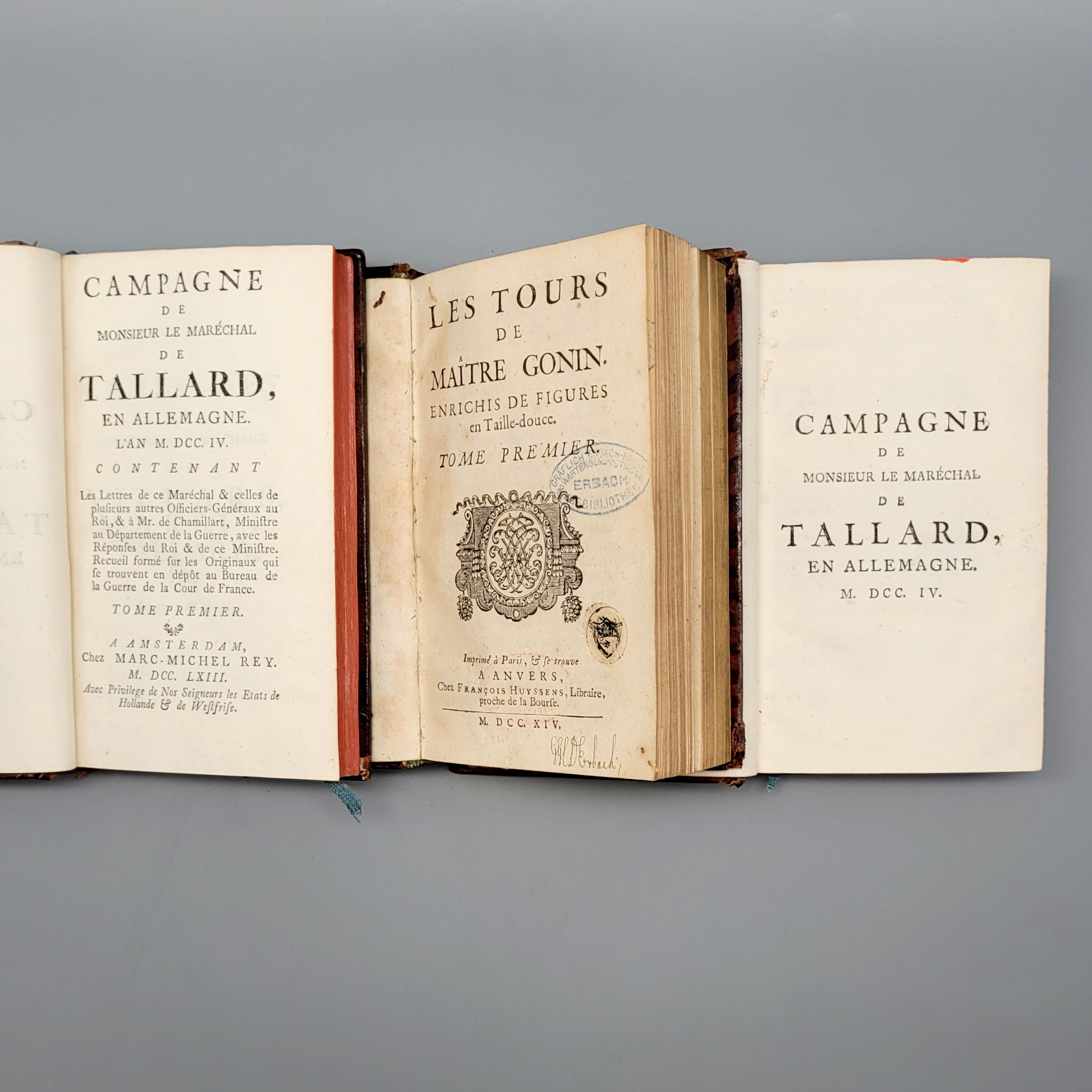 Los 15: TALLARD, Camille de: Campagne De Monsieur Le Maréchal De Tallard en Allemagne