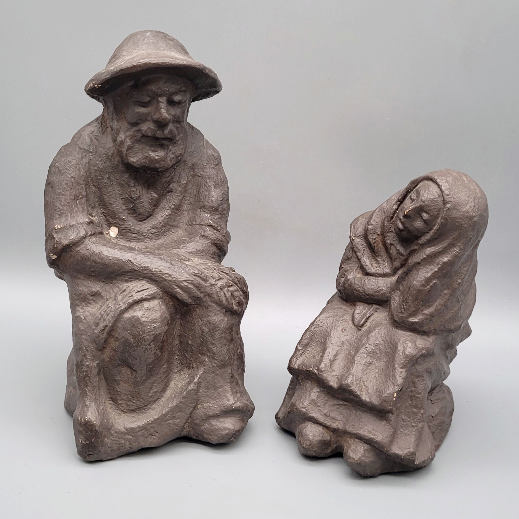 Los 482: VIEGENER, Fritz (Friedrich Franz): Bauernpaar