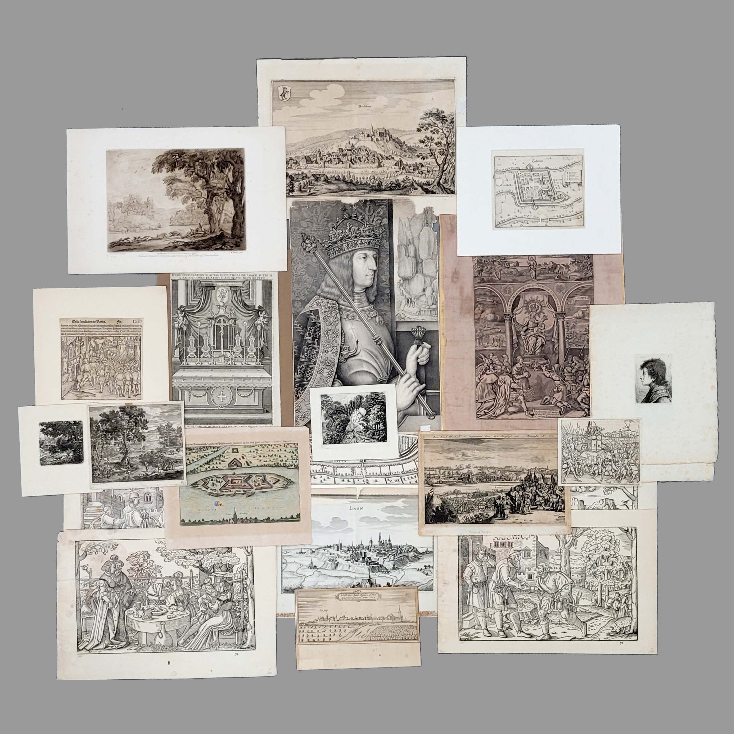 Los 119: Konvolut Graphik 16./18. Jahrhundert