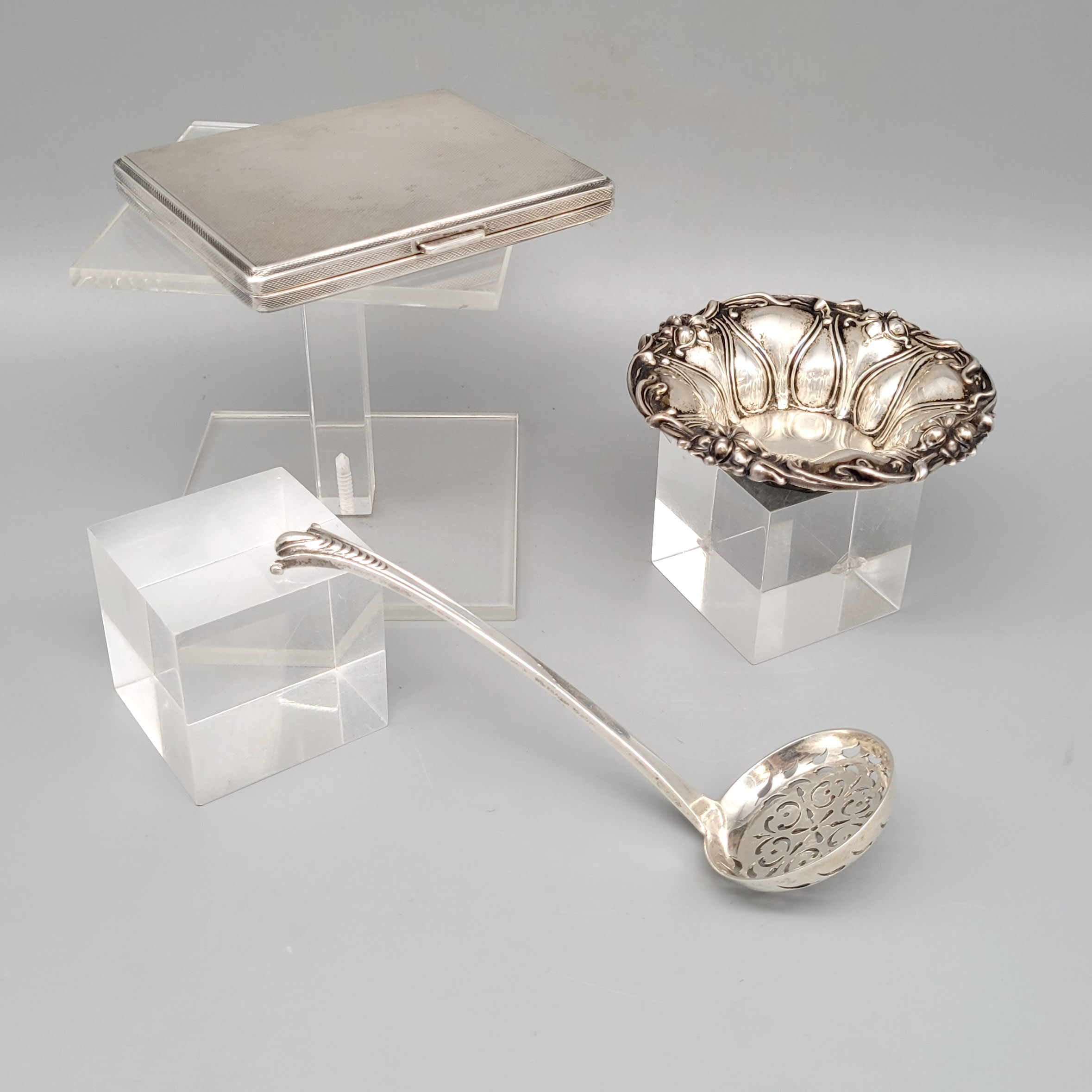 Los 162: Drei Teile Silber