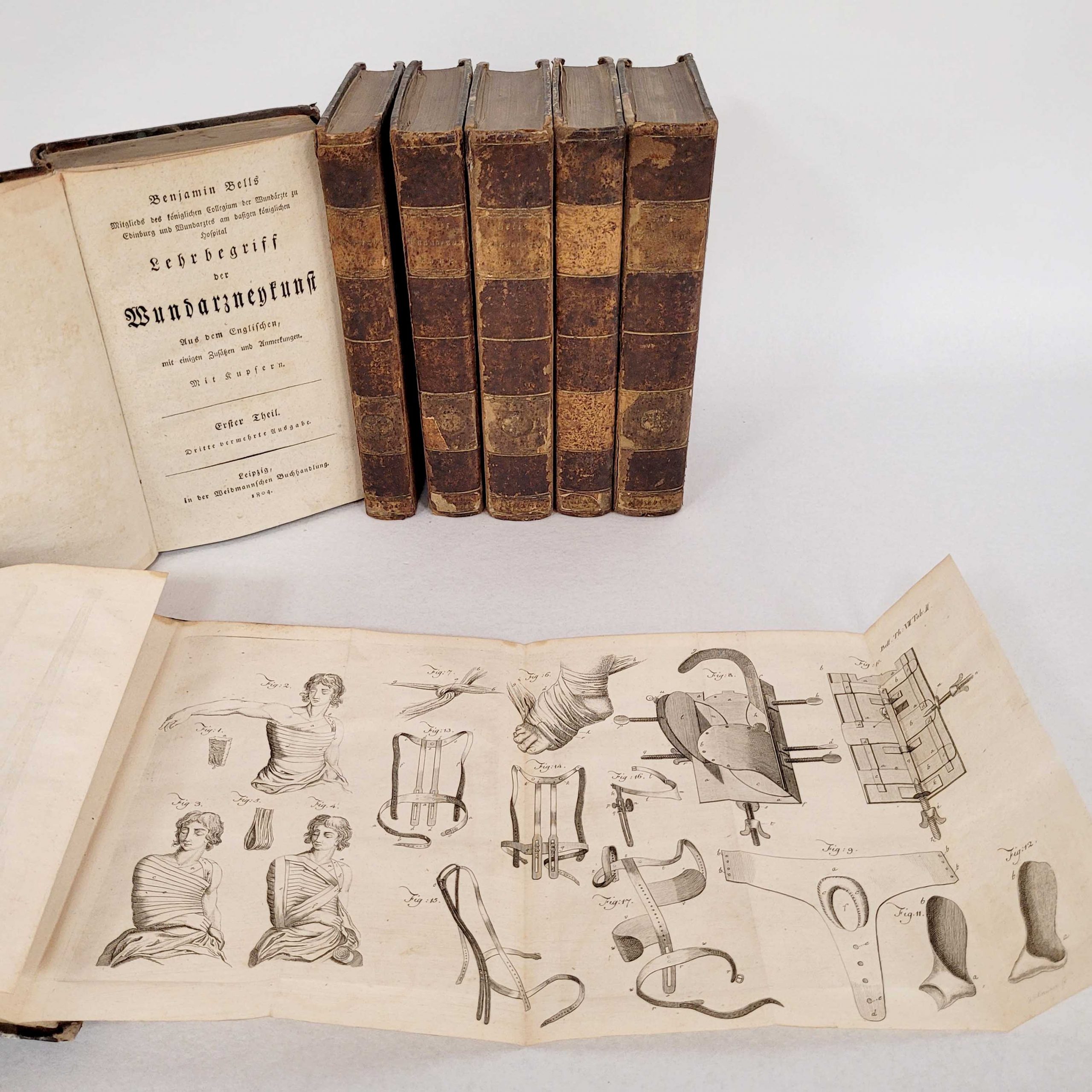 Los 17: BELL, Benjamin: Lehrbegriff der Wundarzneykunst
