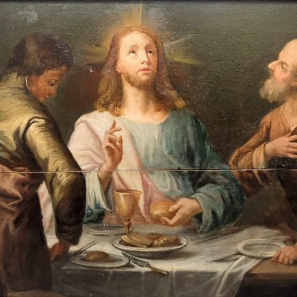 Los 225: FLÄMISCHER MEISTER: Jesus und die Jünger von Emmaus