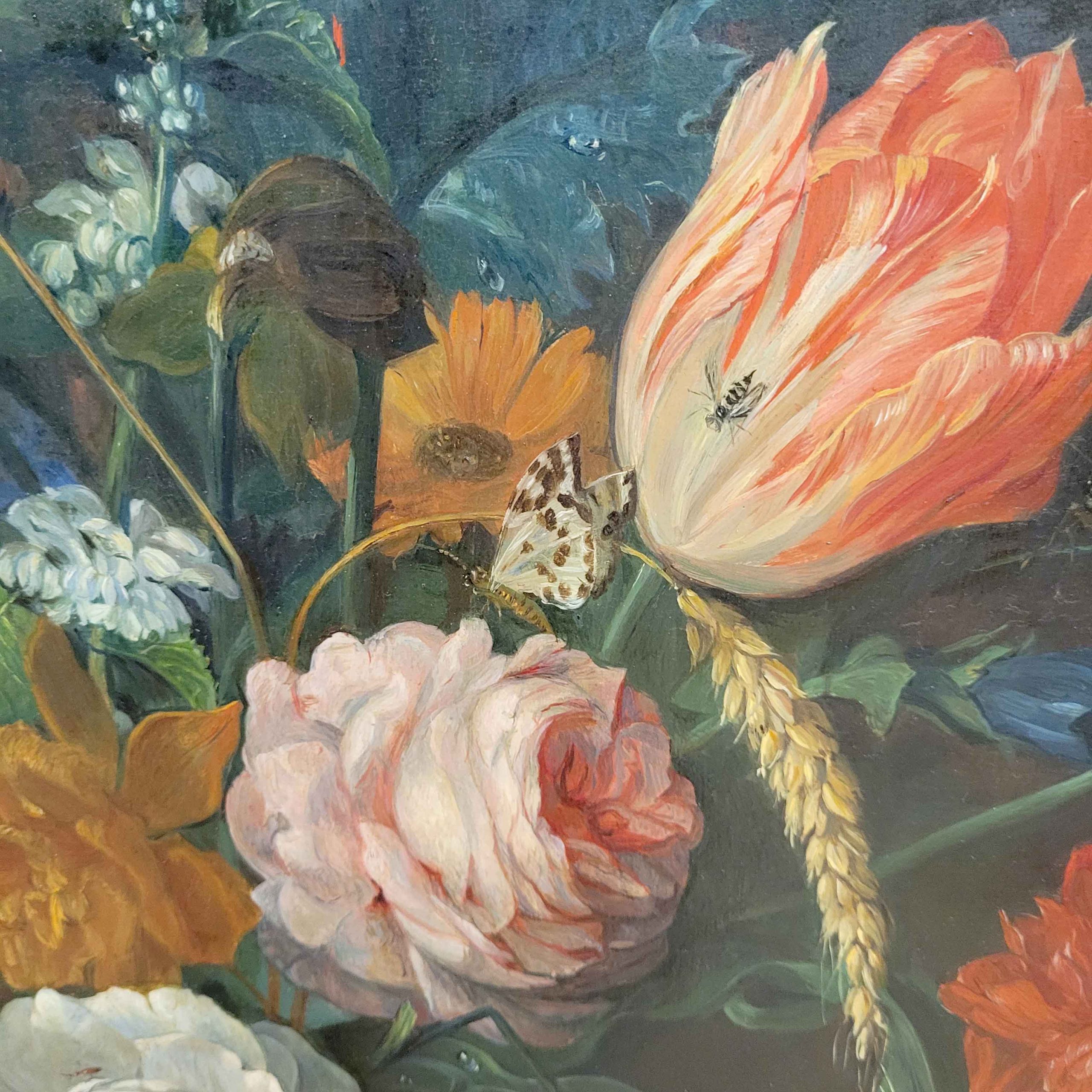 Los 275: DEUTSCHER MEISTER: Blumenstilleben mit Nautilus – Bild 3