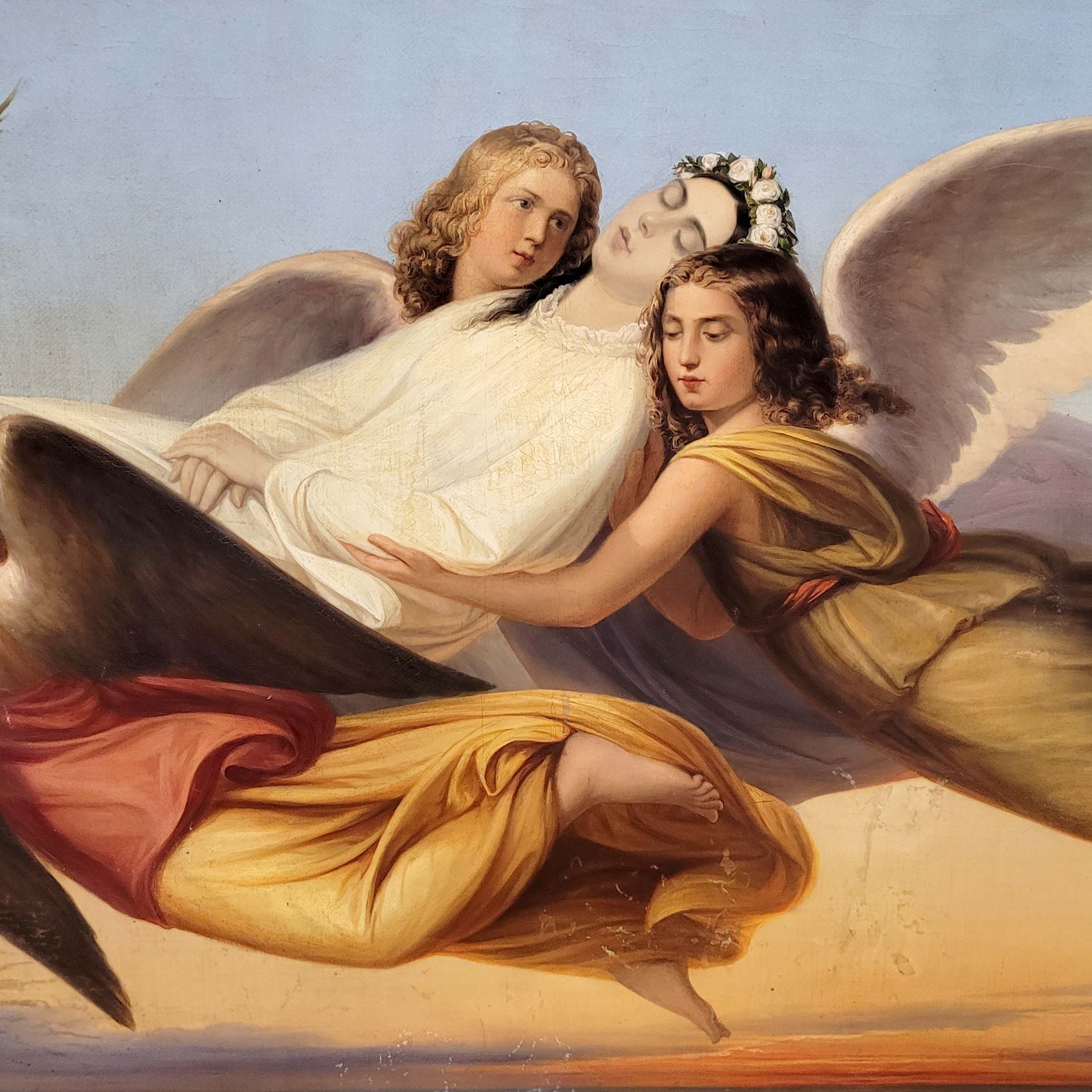 Los 283: MÜCKE, Heinrich Karl Anton: Die Übertragung des Leichnams der Heiligen Katharina zum Berge Sinai – Bild 2