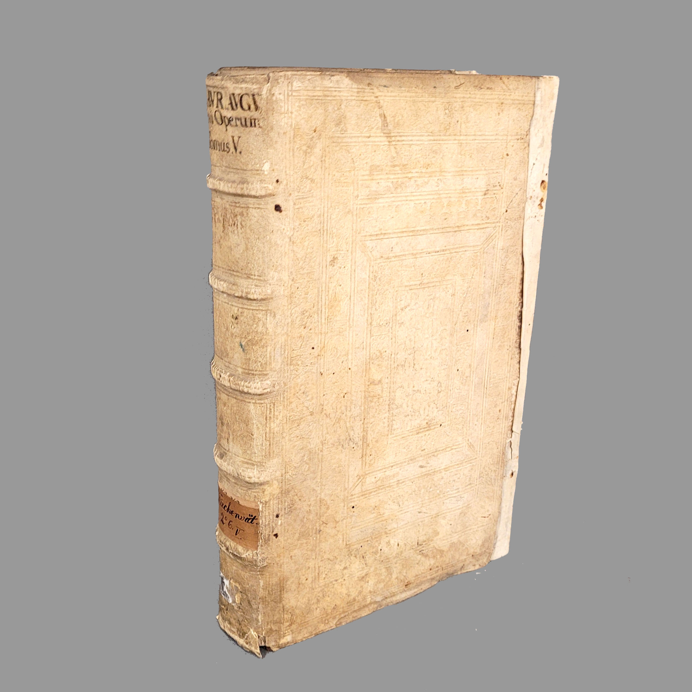 Los 36: AUGUSTINUS, Aurelius: Operum divi Aurelii Augustini Hipponensis episcopi – Bild 2