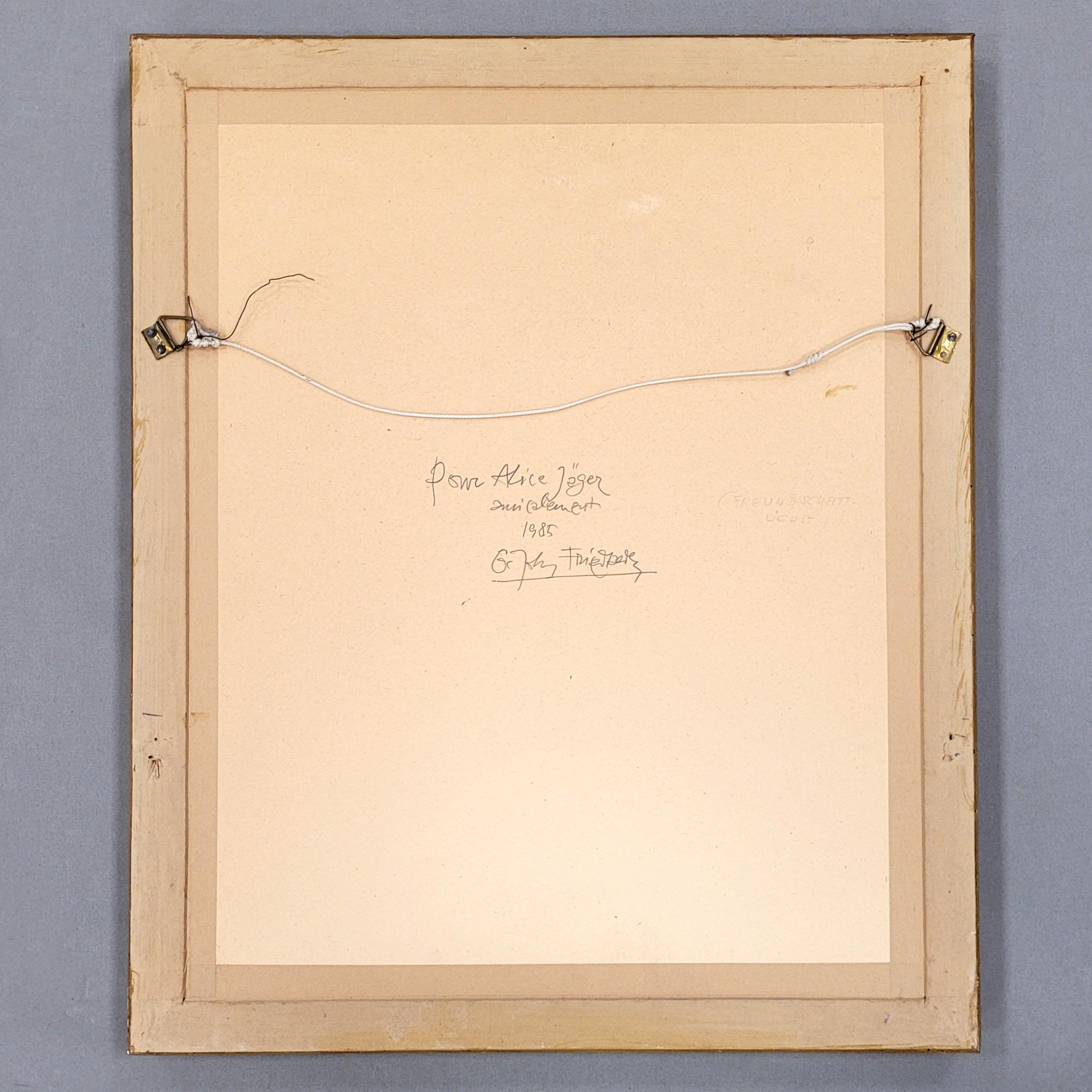 Los 573: FRIEDLÄNDER, Johnny: Ohne Titel – Bild 4