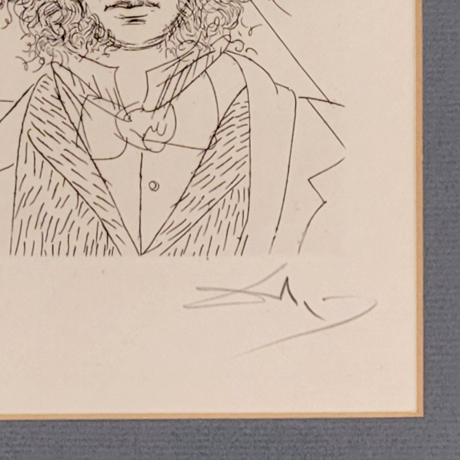 Los 579: DALI, Salvador: Henry Wadsworth Longfellow / George Washington – Bild 3