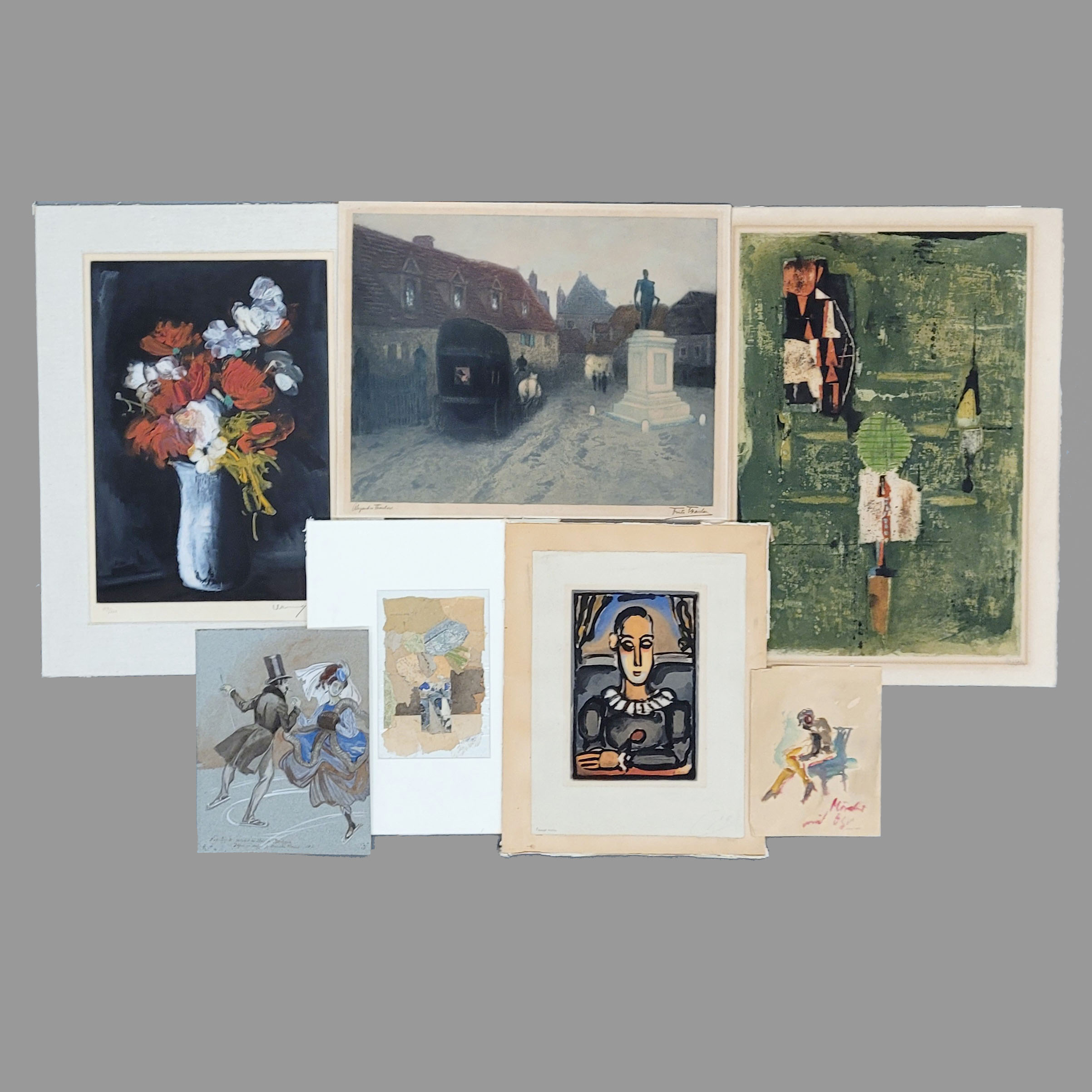 Los 655: Konvolut Arbeiten 20. Jahrhundert