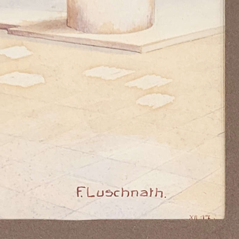 Los 73: LUSCHNATH, F.: An der Porta della Carta des Dogenpalastes – Bild 3